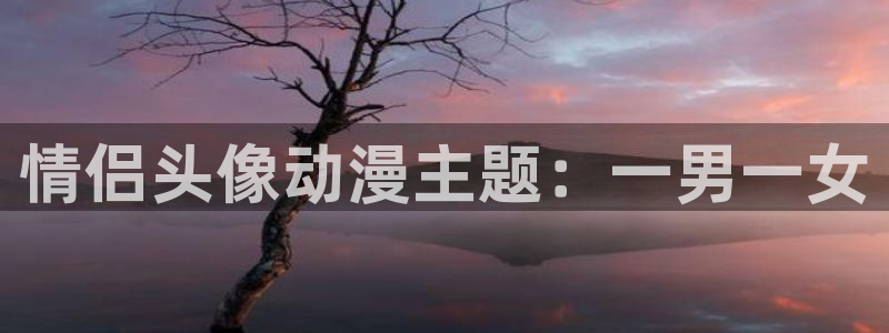 omofun动漫共和国下载：情侣头像动漫主题：一男一女