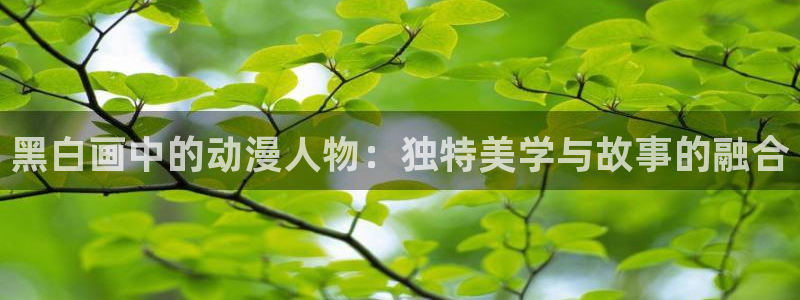 omofun.oni：黑白画中的动漫人物：独特美学与故事的融合